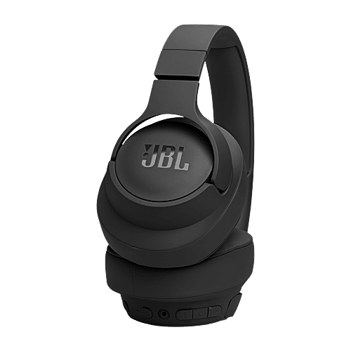 JBL JBL Tune 770NC Bluetooth Headphone with Adaptive Noise Cancellation (Pure Bass Sound, Over Ear, Black), 1 Unit