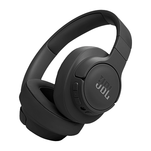 JBL JBL Tune 770NC Bluetooth Headphone with Adaptive Noise Cancellation (Pure Bass Sound, Over Ear, Black), 1 Unit