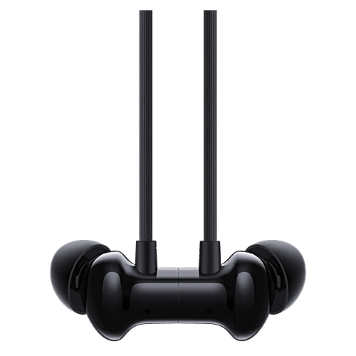 Realme Buds Wireless 3 RMA 2119 Neckband with Active Noise Cancellation (IP55 Water Resistant, Google Fast Pairing, Pure Black), 1 Unit  