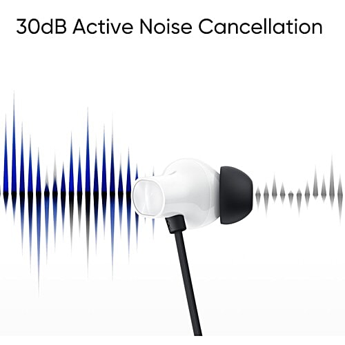 Realme Buds Wireless 3 RMA 2119 Neckband with Active Noise Cancellation (IP55 Water Resistant, Google Fast Pairing, Pure Black), 1 Unit  