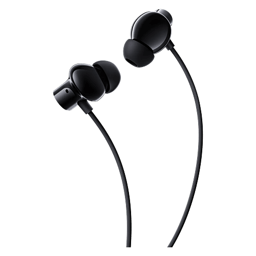 Realme Buds Wireless 3 RMA 2119 Neckband with Active Noise Cancellation (IP55 Water Resistant, Google Fast Pairing, Pure Black), 1 Unit  