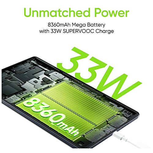 Realme Pad 2 Wi-Fi+4G Android Tablet (11.5 Inch, 6GB RAM, 128GB ROM, Imagination Green), 1 Unit  