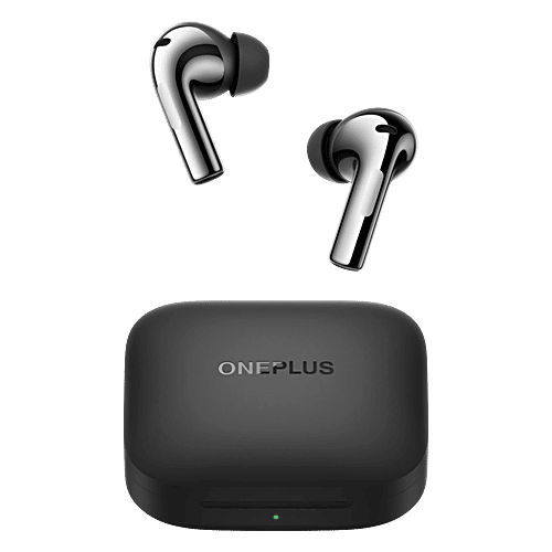 OnePlus OnePlus Buds 3 TWS Earbuds with Adaptive Noise Cancellation (IP55 Water & Dust Resistant, Fast Charging, Metallic Gray), 1 Unit  