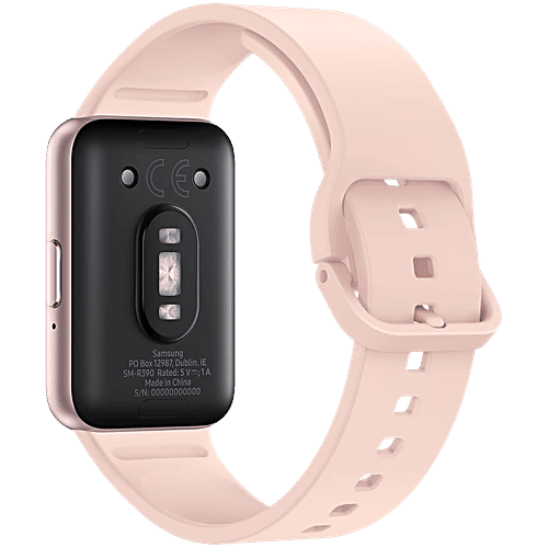 Samsung Galaxy Fit3 Smartwatch with 100 Plus Watch Faces (40.9mm AMOLED Display, IP68 Water Resistant, Pink Gold Strap), 1 Unit  