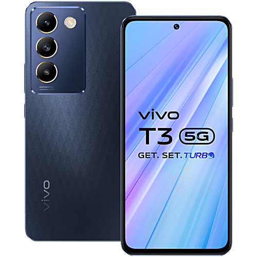 Vivo T3 5G (8GB RAM, 128GB, Cosmic Blue), 1 Unit  
