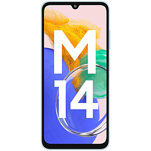 Samsung Galaxy M14 (4GB RAM, 64GB, Arctic Blue), 1 Unit