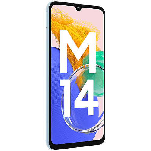 Samsung Galaxy M14 (4GB RAM, 64GB, Arctic Blue), 1 Unit