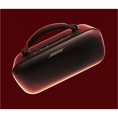 Bose BOSE SoundLink Max Portable Bluetooth Speaker (IP67 Waterproof & Dustproof, Deep Bass, Stereo Channel, Black), 1 Unit  