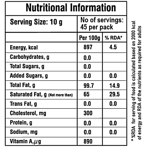 Nandini Desi Cow Ghee, 500 ml