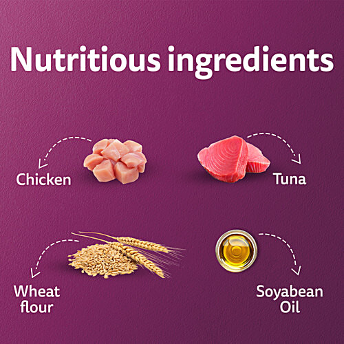 Whiskas Kitten 2-12 Months Wet Cat Food - Mackerel Flavour, 80 g Pouch Mackerel Flavour, 2-12 Months, 100% Complete & Balanced Nutrition