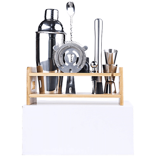 DP Bar Tool Set - Mixer, Masher, Peg Measure, Pourer, Stirrer, 18 pcs