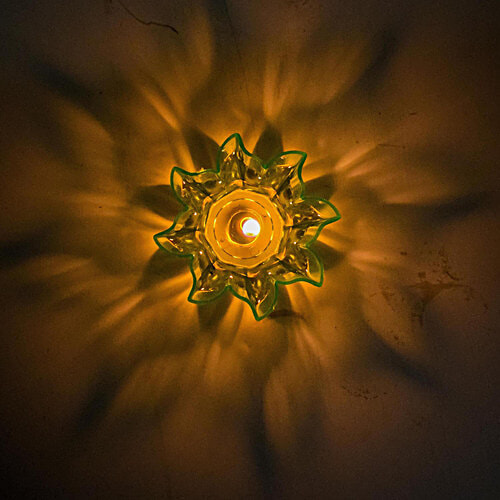 Satvik Floating Diyas - Assorted Colours, 12 pcs