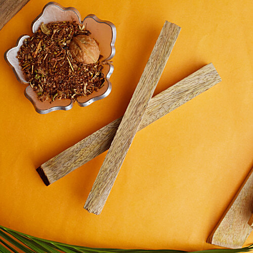 Satvik Hawan Samidha Mango Wood, 500 g  Hawan Samidha, Mango Wood, Puja Essentials