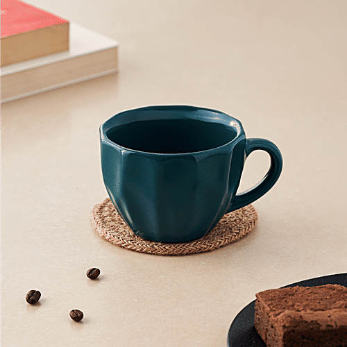 bb home Earth Diamond Teal Green Coffee Mug, 220 ml