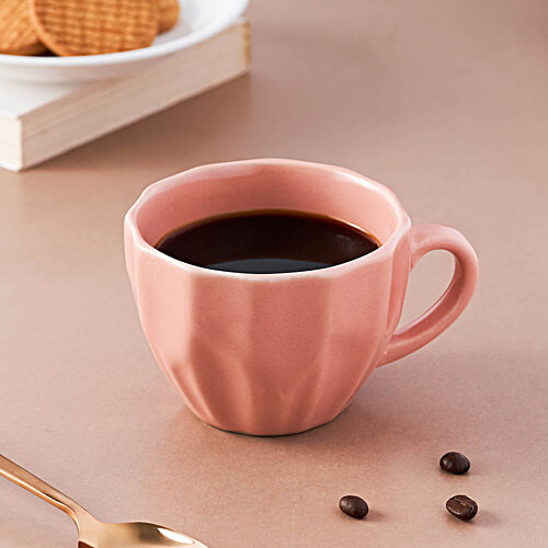 bb home Earth Diamond Peach Coffee Mug, 220 ml