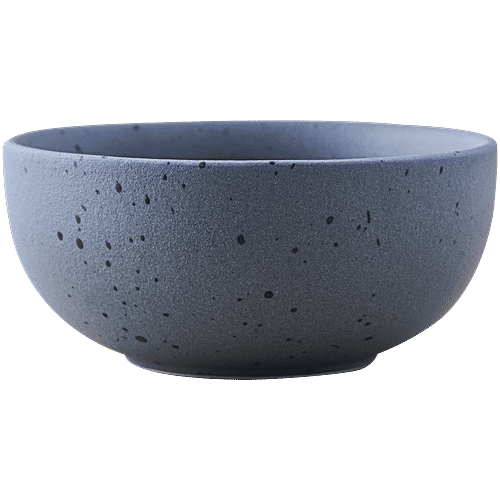 bb home Earth Grey Elegance Dining Bowl, 190 ml (Set of 2)