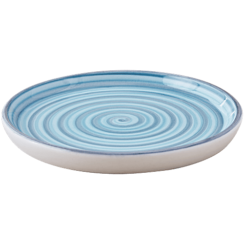 bb home Earth Spiral Cafe Quarter Plate, 18.5 cm, 1 pc