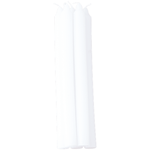 bb home White Glow Candle - 1.6 cm x 20.32 cm, 5 pcs