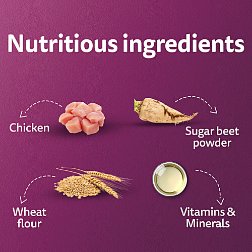 Whiskas Kitten 2-12 Months Wet Cat Food - Chicken In Gravy Flavour, 4.48 kg (56x80 g) Complete and Balanced Nutrition, Supports Healthy Growth