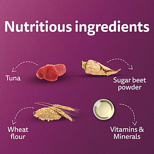 Whiskas Kitten 2-12 Months Wet Cat Food - Tuna In Jelly Flavour, 4.48 kg (56x80 g) Complete and Balanced Nutrition, Supports Healthy Growth