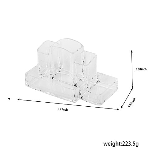 DP Cosmetic Storage Box - 21 x 11 x 10 cm, 1 pc  Acrylic Cosmetic Organizer