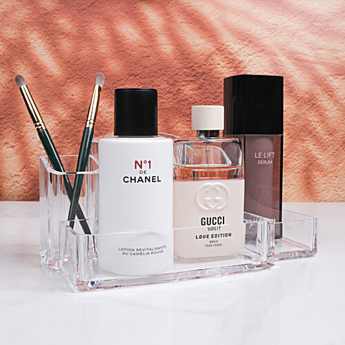 DP Cosmetic Storage Box - 21 x 11 x 10 cm, 1 pc  Acrylic Cosmetic Organizer