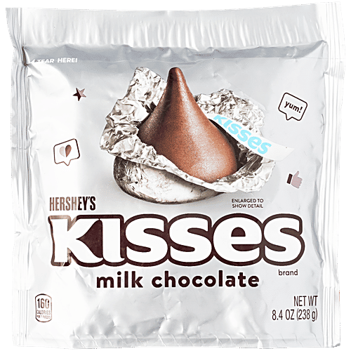 Hershey's Kisses Milk Chocolate, 238 g  
