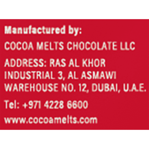 Barquillo Cocoa Melts Red Velvet Cheesecake Chocolate, 100 g  