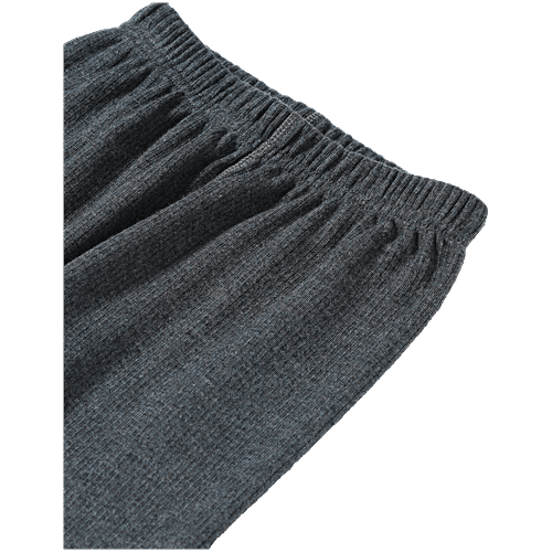 Jockey Juniors KT01 Kid's Super Combed Cotton Rich Thermal Long John With StayWarm Treatment - Charcoal Melange, 1 pc (9-10 Years) 