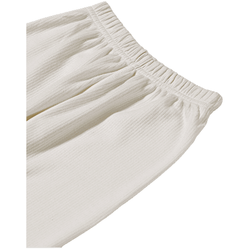 Jockey Juniors KT01 Kid's Super Combed Cotton Rich Thermal Long John With StayWarm Treatment - Off White, 1 pc (9-10 Years) 