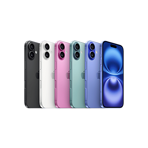 Apple Apple iPhone 16 (128GB, Black), 1 Unit  