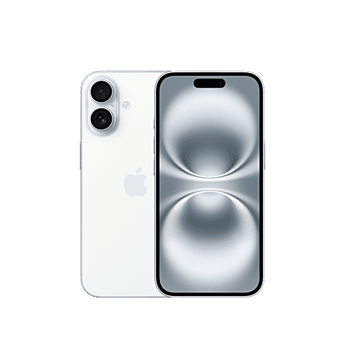 Apple Apple iPhone 16 (256GB, White), 1 Unit  