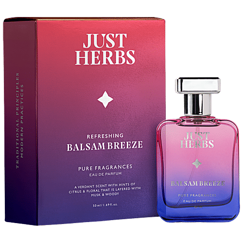 Buy Just Herbs Refreshing Balsam Breeze Pure Fragrances Eau De Parfum