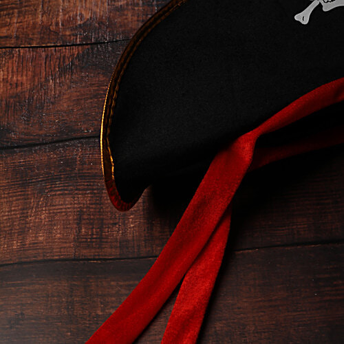 DP Pirate Cap Hat For Kids - Funny Party Accessory, 1 pc  