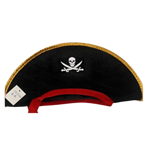 DP Pirate Cap Hat For Kids - Funny Party Accessory, 1 pc  