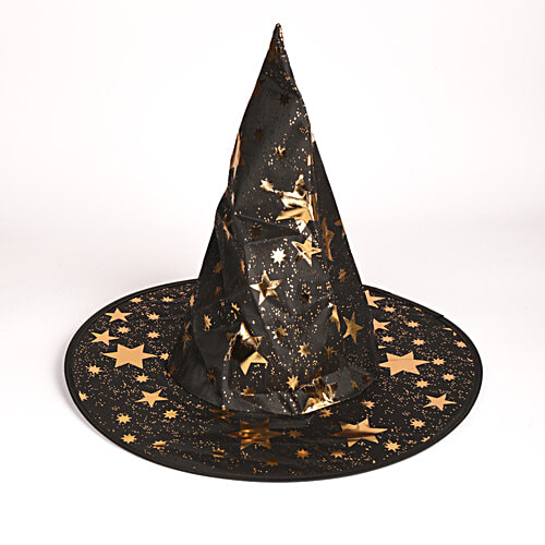 DP Nylon Black Halloween Costume For Adults - Spooky & Stylish Outfit, Cloak & Hat Set, 2 pcs Stylish