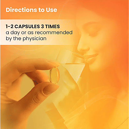 Seacod Cod Liver Oil Softgel Capsules With Natural Omega 3, Natural EPA & DHA Vitamin D & A, 100 pcs For Immune Health, Healthy Heart, Brain, Eyes, Joints & Muscles