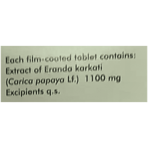 Caripill Carica Papaya Leaf Extract Tablet, 15 pcs  