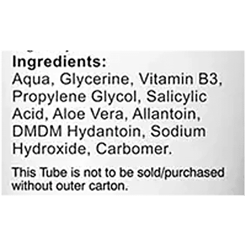 Sebogel Salicylic Acid & Niacinamide Gel For Pimples & Oily Skin - Paraben Free, 30 g