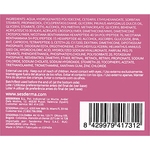 Sesderma Reti Age Anti-Aging Cream - Face Care For Dry Skin, 50 ml  