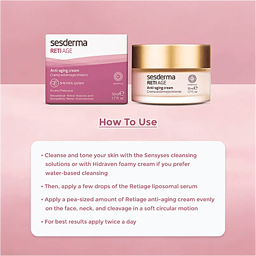 Sesderma Reti Age Anti-Aging Cream - Face Care For Dry Skin, 50 ml  