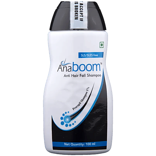 Anaboom Anti Hair Fall Procapil Shampoo, SLS/SLES Free, Hair Care, 100 ml  