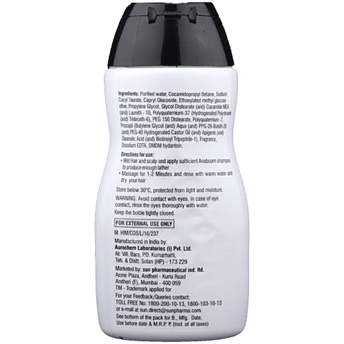 Anaboom Anti Hair Fall Procapil Shampoo, SLS/SLES Free, Hair Care, 100 ml  