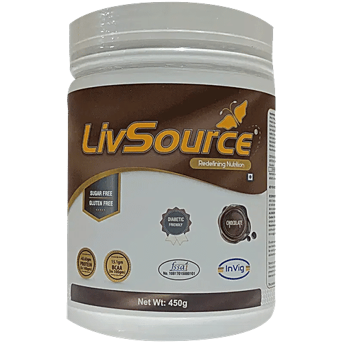 Livsource Powder - Chocolate, 450 g  