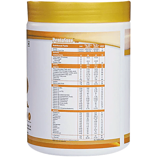 Pentasure DM Diabetes Care Nutrition Drink With 4P Protein - Vanilla, 400 g  Helps to Manage Blood Sugar