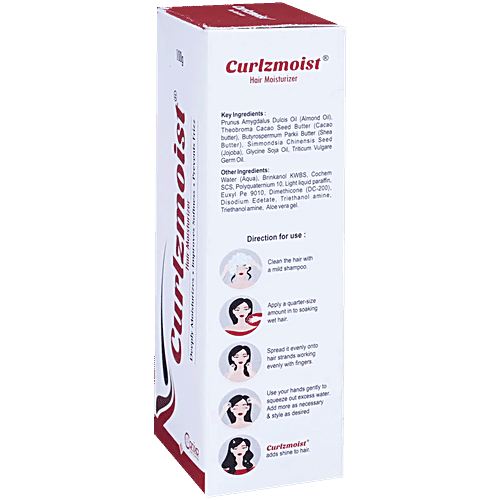 Curlzmoist Hair Moisturiser - Prevents Frizz, 100 g  