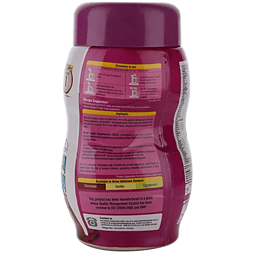 Pro-Pl Protein Powder For Healthy Pregnancy & Lactation - Flavour Chocolate, 500 g