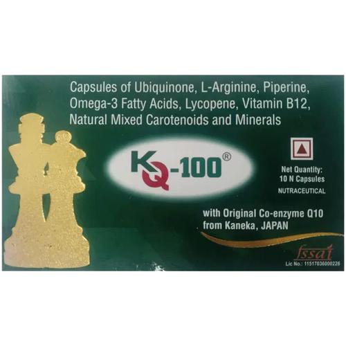 Kq 100 Soft Gelatin Capsule, 10 pcs