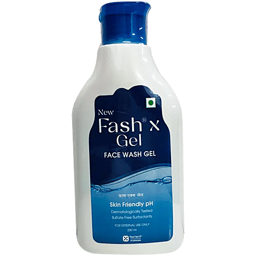 Fash-X New Fash X Gel Face Wash, 200 ml