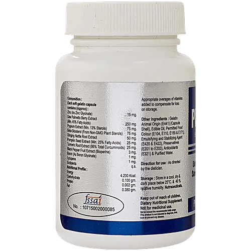 Prostek With Saw Palmetto, Nettle Root & Pygeum Extract For Prostate Health, 30 pcs  